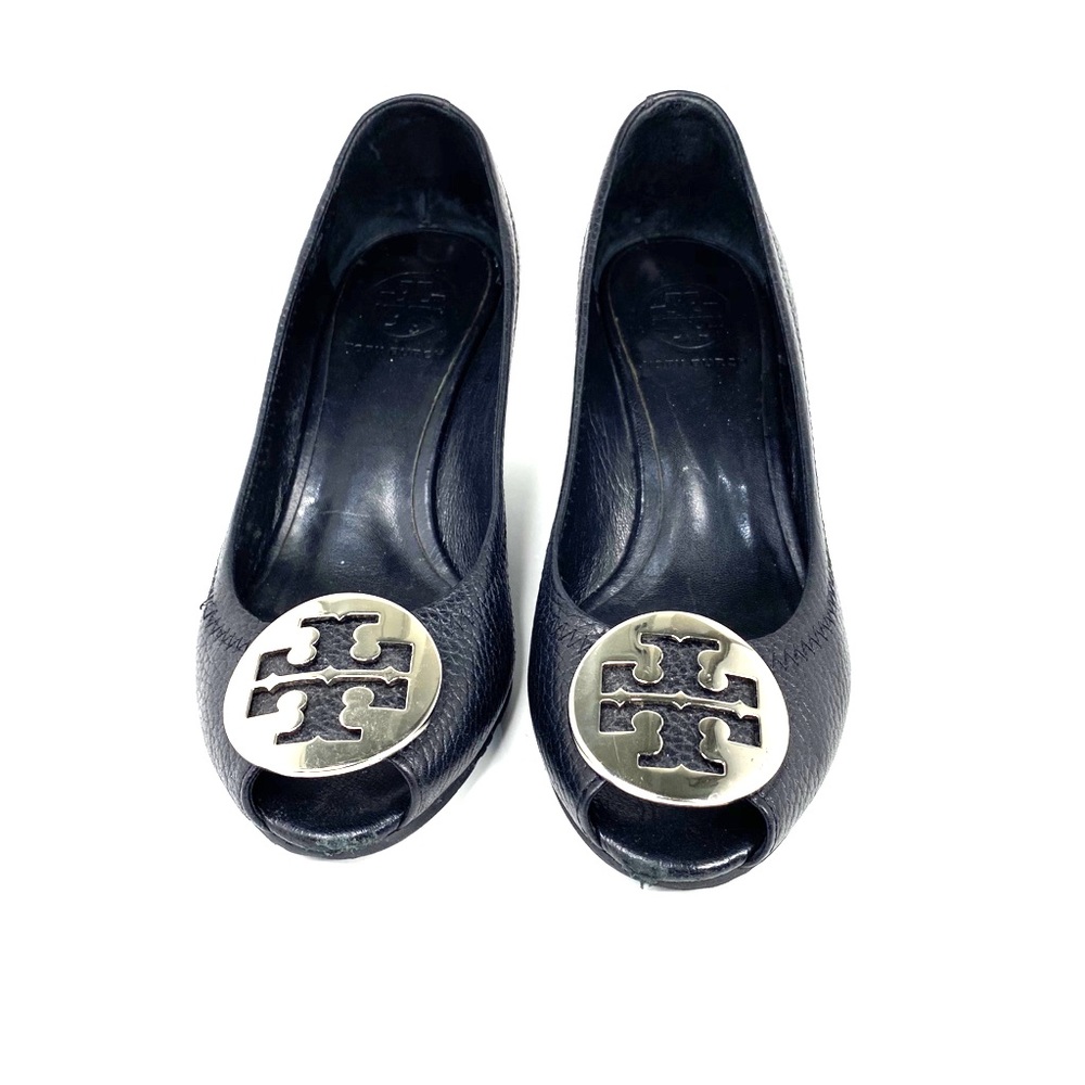 *Tory Burch peep toe wedges